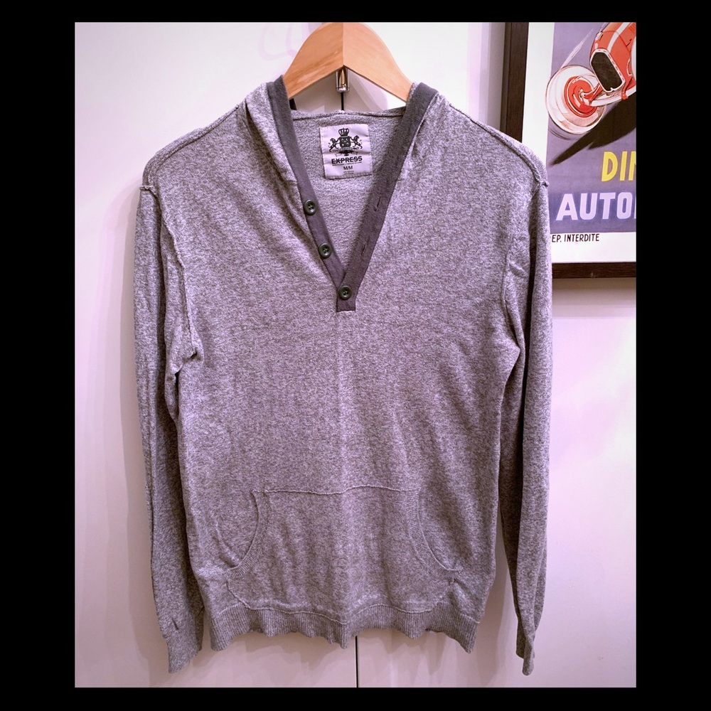 Express Men's Soft Hoodie! 100% Cotton